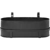 Ferm Living - Fioriera Bau - Nero - Acciaio galvanizzato - Designer Herman Studio