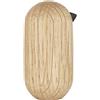 Normann Copenhagen - Figurina Shorebird - Legno naturale - Rovere massello tornito - Designer Jan Christian Delfs