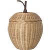 Ferm Living - Cestino Kids - Legno naturale - Midollino - Designer Trine Andersen