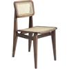 Gubi - Sedia Gascoin - Legno naturale - Paglia di Vienna - Designer Marcel Gascoin