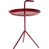 Hay - Tavolino Don't Leave Me - Rosso - Acciaio laccato - Designer Thomas Bentzen