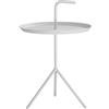 Hay - Tavolino Don't Leave Me - Bianco - Acciaio laccato - Designer Thomas Bentzen