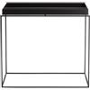 Hay - Tavolino d'appoggio Tray - Nero - Acciaio laccato - Designer Hay Studio