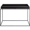 Hay - Tavolino d'appoggio Tray - Nero - Acciaio laccato - Designer Hay Studio
