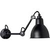 DCW éditions - Lampada da parete Lampes Gras - Nero - Alluminio - Designer Bernard-Albin Gras