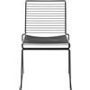 Hay - Sedia impilabile Hee - Nero - Acciaio laccato - Designer Hee Welling