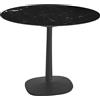 Kartell - Tavolo rotondo Multiplo - Nero - Gres porcellanato effetto marmo - Designer Antonio Citterio