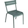 Fermob - Sedia impilabile Luxembourg - Verde - Alluminio laccato - Designer Frédéric Sofia