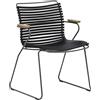Houe - Poltrona Click - Nero - Bambù - Designer Henrik Pedersen