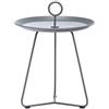 Houe - Tavolino d'appoggio Eyelet - Grigio - Metallo rivestito in resina epossidica - Designer Henrik Pedersen