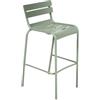Fermob - Sgabello alto impilabile Luxembourg - Verde - Alluminio laccato - Designer Frédéric Sofia
