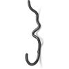 Ferm Living - Appendiabiti Curvature - Nero - Ottone patinato - Designer Trine Andersen
