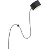 Muuto - Applique orientabile Post - Nero - Acciaio laccato - Designer Earnest Studio