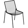 Emu - Sedia impilabile Rio R50 - Nero - Acciaio - Designer Anton Cristell