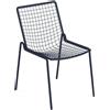 Emu - Sedia impilabile Rio R50 - Blu - Acciaio - Designer Anton Cristell
