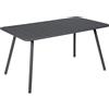 Fermob - Tavolo rettangolare Luxembourg - Grigio - Alluminio laccato - Designer Frédéric Sofia