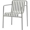 Hay - Poltrona impilabile Palissade - Grigio - Vernice epossidica - Designer Ronan & Erwan Bouroullec