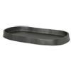 Ferm Living - Piano/vassoio Fracture - Nero - Alluminio riciclato