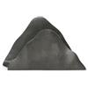 Ferm Living - Porta lettere Fracture - Nero - Alluminio riciclato