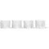 Ferm Living - Bicchiere Ripple - Trasparente - Vetro soffiato a bocca