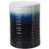Pols Potten - Tavolino d'appoggio Tabouret céramique - Blu - Ceramica smaltata