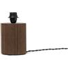 Ferm Living - Base lampada Lampe à composer - Legno naturale - Impiallacciatura di quercia affumicata FSC