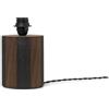 Ferm Living - Base lampada Lampe à composer - Legno naturale - Impiallacciatura di quercia affumicata FSC