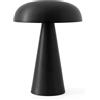 tradition &tradition - Lampada senza fili ricaricabile Como - Nero - alluminio estruso - Designer Space Copenhagen
