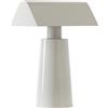 tradition &tradition - Lampada senza fili ricaricabile Caret - Grigio - Acciaio laccato - Designer Matteo Fogale