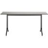 Vitra - Tavolo rettangolare Belleville Table - Nero - Alluminio laccato a polvere - Designer Ronan & Erwan Bouroullec