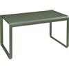 Fermob - Tavolo rettangolare Bellevie - Verde - Alluminio - Designer Pagnon & Pelhaître