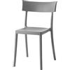Kartell - Sedia impilabile Catwalk - Grigio - Tecnopolimero termoplastico riciclato - Designer Sergio Schito