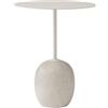 tradition &tradition - Tavolino rotondo Lato - Beige - Acciaio verniciato - Designer Luca Nichetto