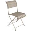 Fermob - Sedia pieghevole Dune - Beige - Tela poliestere - Designer Pascal Mourgue