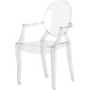 Kartell - Poltrona bambini Kids - Trasparente - policarbonato - Designer Philippe Starck