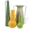Pols Potten - Set di 4 - metallo (solo uso decorativo) Roman - Verde - Ferro laccato - Designer MODO architettura + design