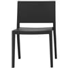 Kartell - Sedia impilabile Lizz - Nero - Tecnopolimero - Designer Piero Lissoni