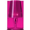 Kartell - Lampada da tavolo Take - Rosa - policarbonato 2,0 - Designer Ferruccio Laviani