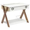 La Boîte Concept - Diffusori acustici alta fedeltà Enceinte - Legno naturale - Tessuto spalmato - Designer Samuel Accoceberry