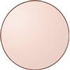 AYTM - Specchio murale Circum - Rosa - MDF tinto