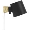Normann Copenhagen - Applique orientabile Rise - Legno naturale - Frassino massello - Designer Marianne Andersen