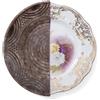 Seletti - Piatto da dessert Hybrid - Multicolore - Porcellana - Designer Studio CTRLZAK