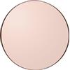 AYTM - Specchio murale Circum - Rosa - MDF tinto