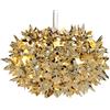 Kartell - Sospensione Bloom - Oro - Tecnopolimero termoplastico - Designer Ferruccio Laviani