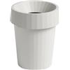 Hay - Cestino per la carta Shade - Bianco - Polipropilene riciclabile - Designer Thomas Bentzen