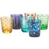Pols Potten - Bicchiere da acqua Cutting - Multicolore - Vetro - Designer Pols Potten Studio