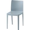 Hay - Sedia Elementaire - Grigio - Fibra di vetro - Designer Ronan & Erwan Bouroullec