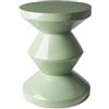 Pols Potten - Sgabello Zig Zag - Verde - Poliestere laccato