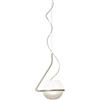 Foscarini - Sospensione Tonda - Metallo - Vetro soffiato opalino - Designer Ferruccio Laviani