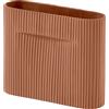 Muuto - Vaso Ridge - Marrone - Terracotta - Designer Studio Kaksikko